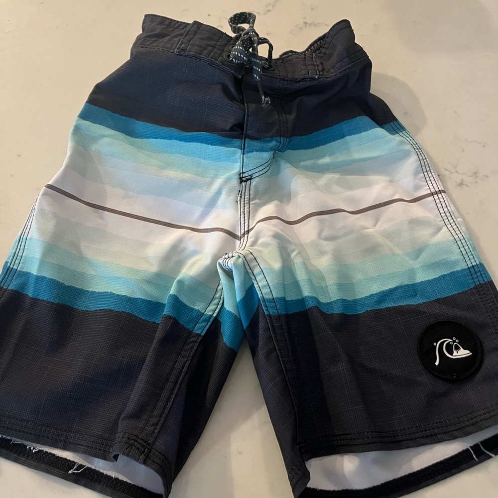 Quiksilver Kids Size 4 Board Shorts - Two pairs